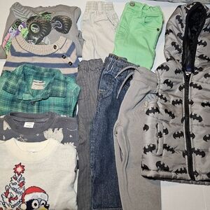 Baby Boy Clothes Lot 18 Mos 18 24 Mos Shirts Pant Jeans Gap Bluey Monster Jam